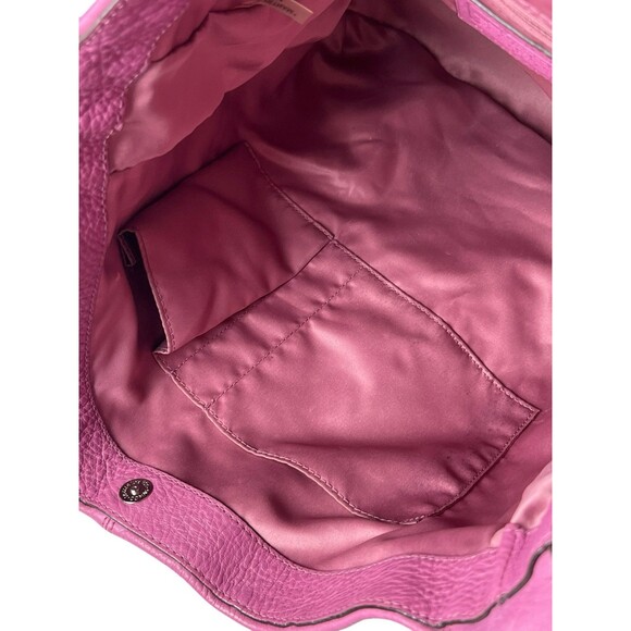 COACH F23309  AVERY Pebbled LEATHER HOBO ROSE Purple Shoulder Y2K 00s - Picture 15 of 16